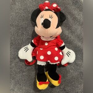 Minnie Mouse Character Plush Backpack Disney